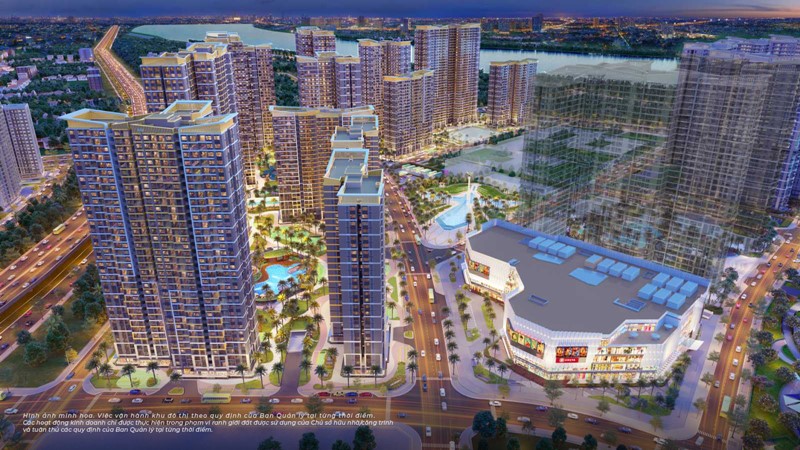 Glory Heights nằm ở trung tâm của Vinhomes Grand Park sát cạnh Vincom Mega Mall và Quảng trường Eagle